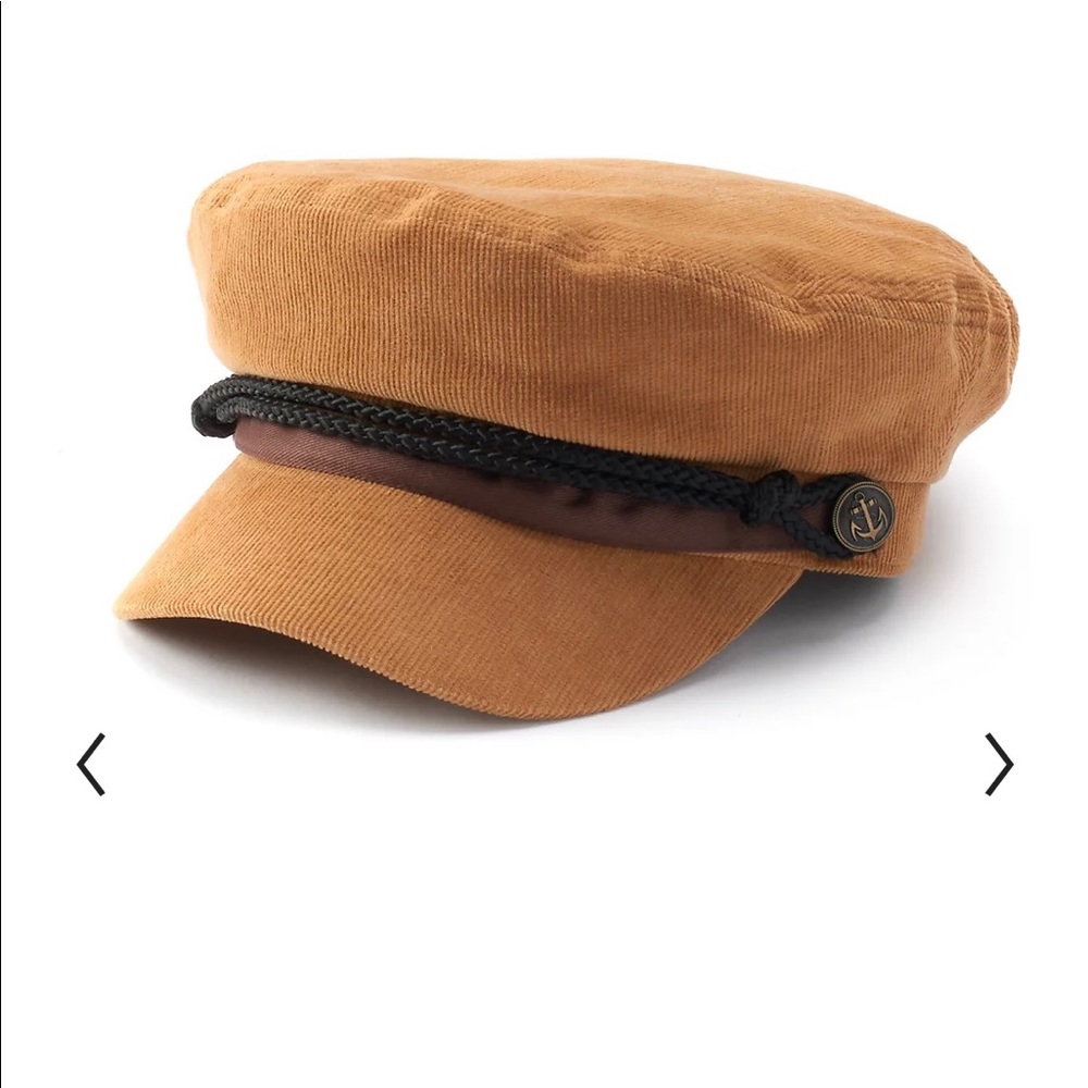 Corduroy Mustard Hat